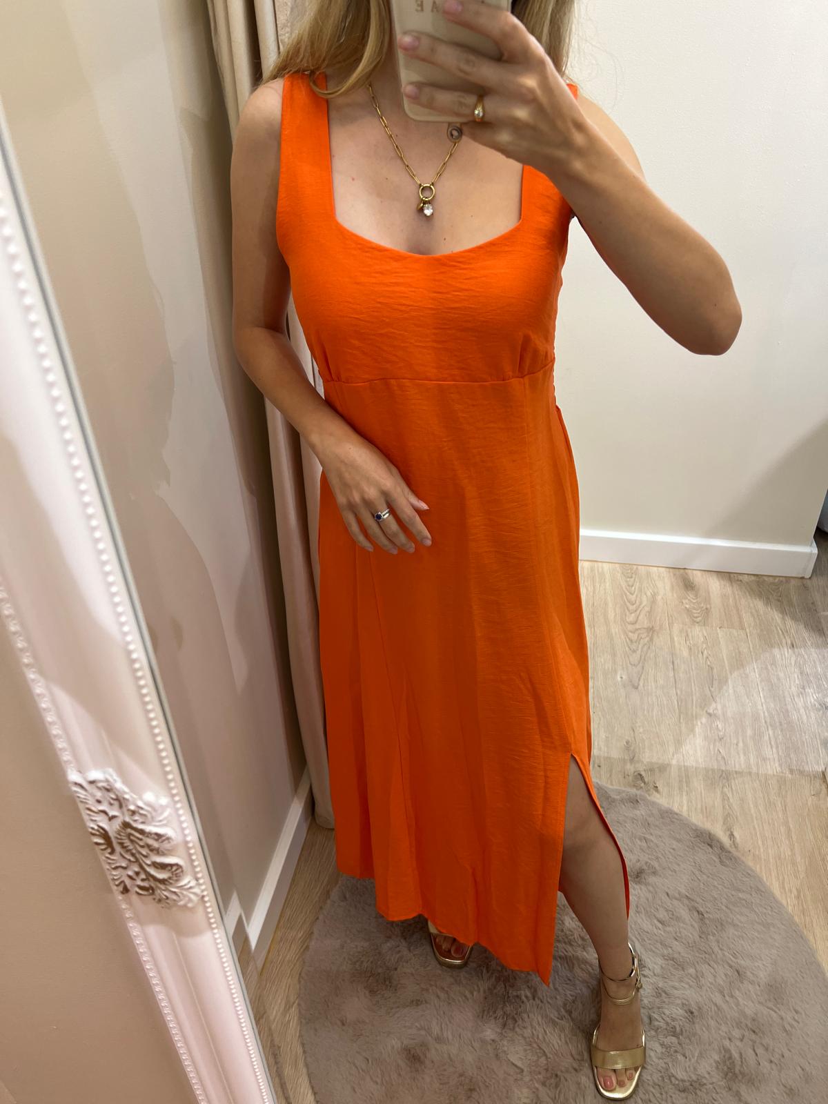 Vestido naranja