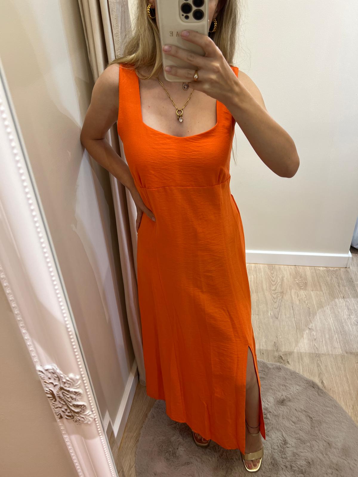 Vestido naranja
