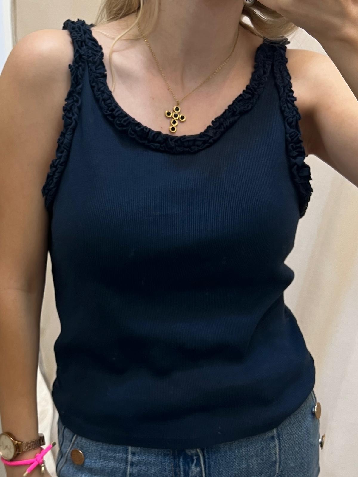 Camiseta Nika azul marino