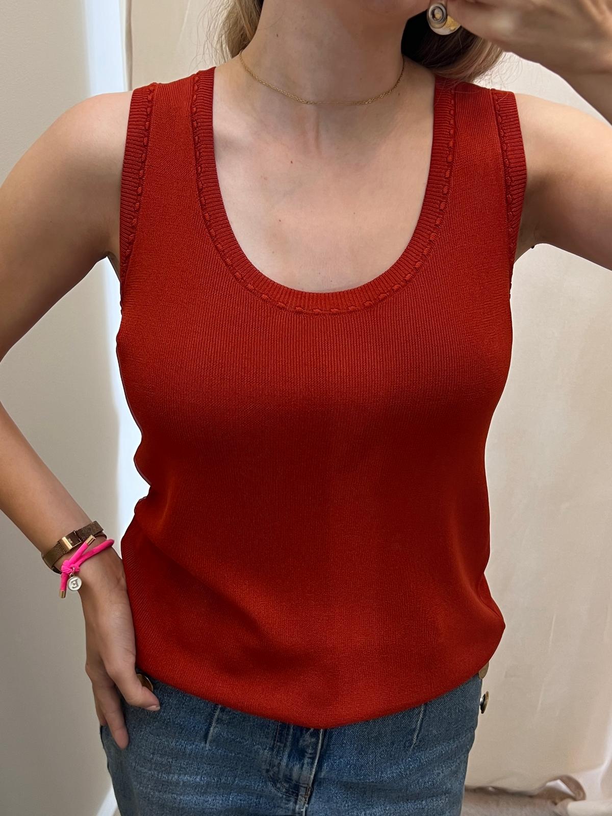 Camiseta Fila teja
