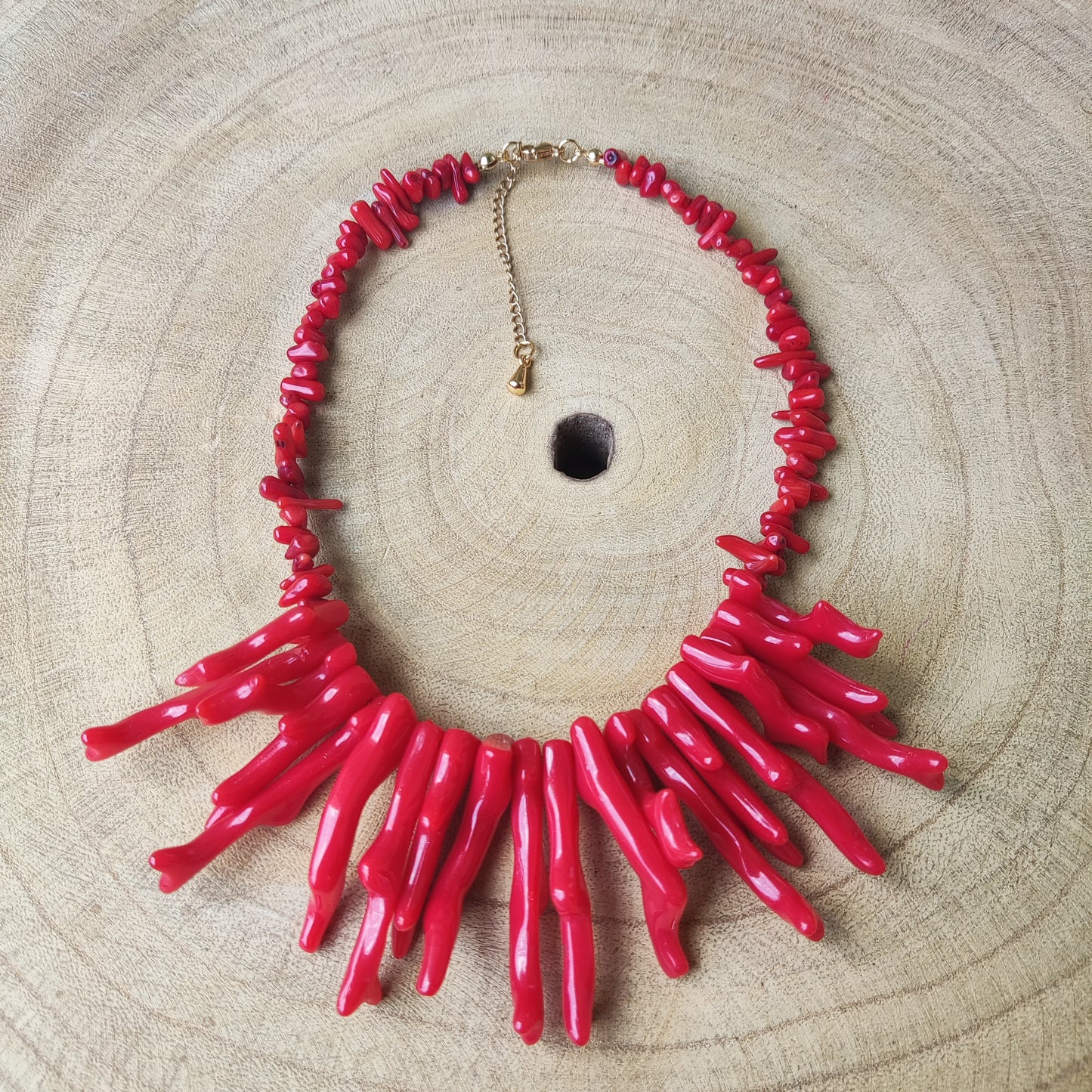 Collar Ralena y coral (+colores)