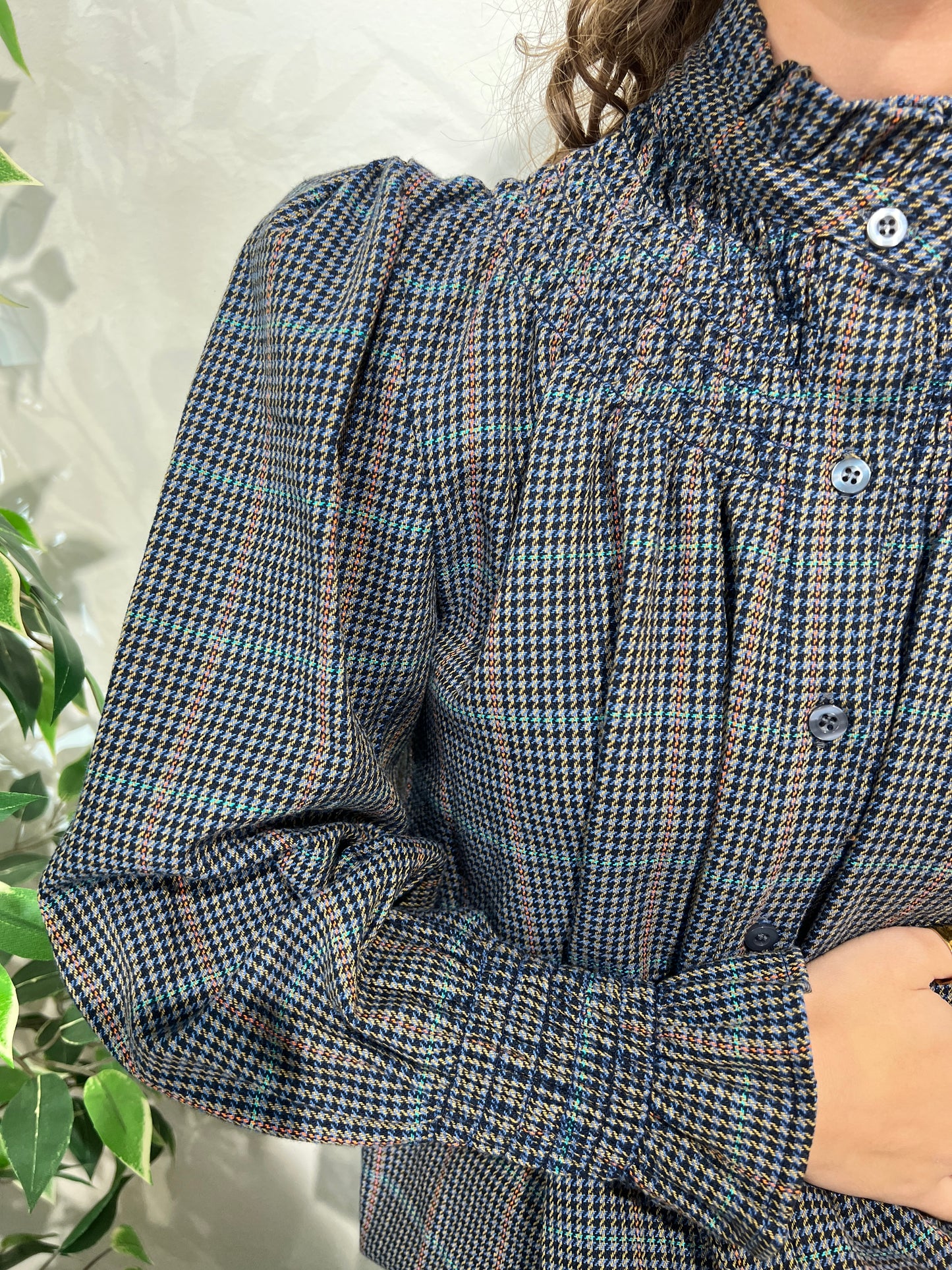 Camisa Talae tonos azules