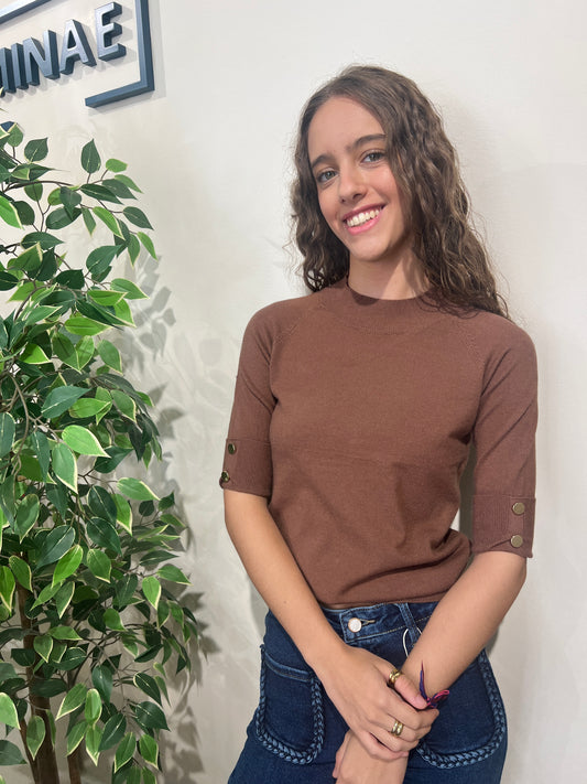 Jersey Karen marrón