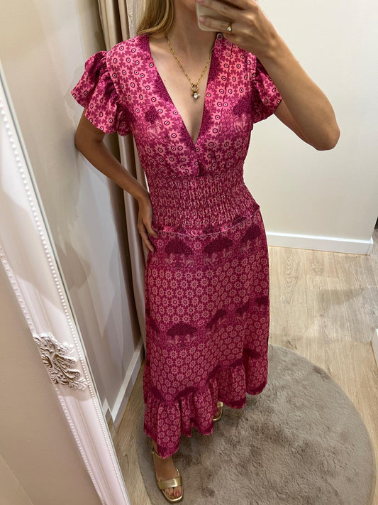 Vestido Tina rosa