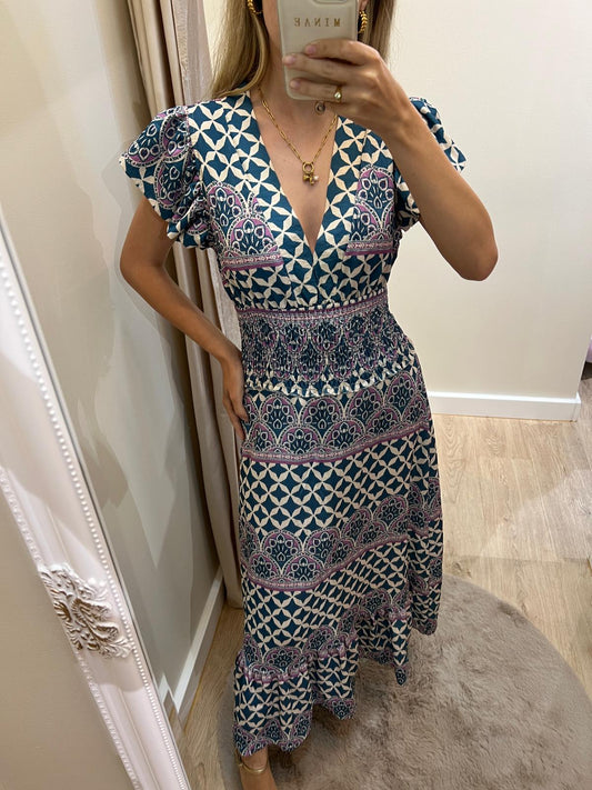 Vestido Tina azul