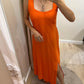 Vestido naranja