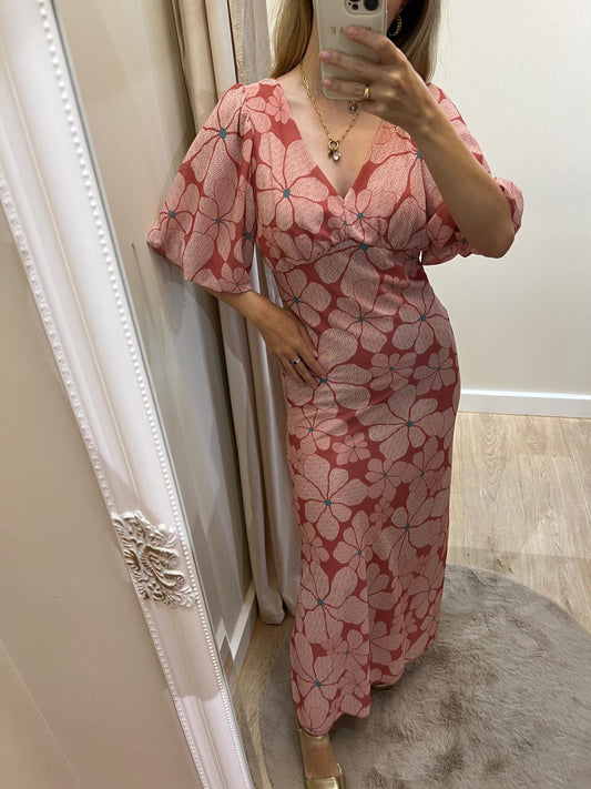 Vestido Hera rosa
