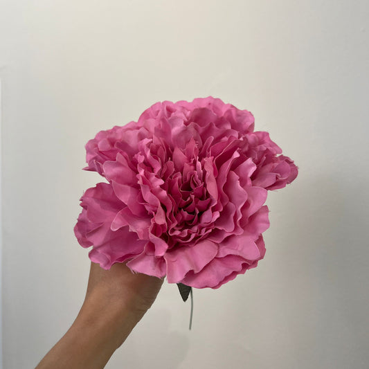 Peonía grande rosa chicle