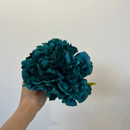 Peonía mediana teal