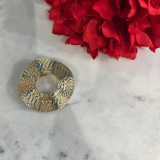 Broche redondo