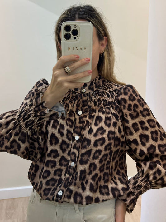 Blusa leopardo